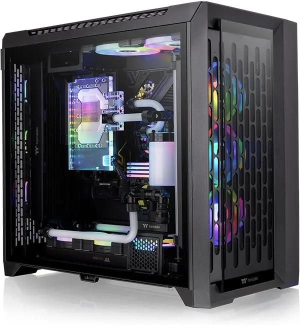 Корпус ATX Thermaltake CTE C750 TG ARGB, Full-Tower, без БП,  черный [ca-1x6-00f1wn-01]